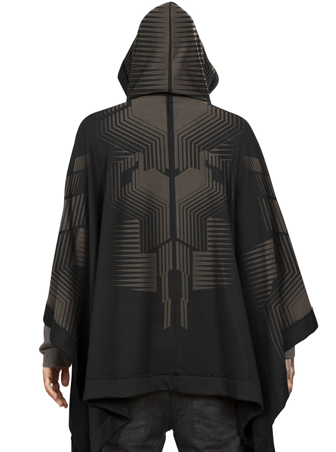 MAVERICK PONCHO BLACK