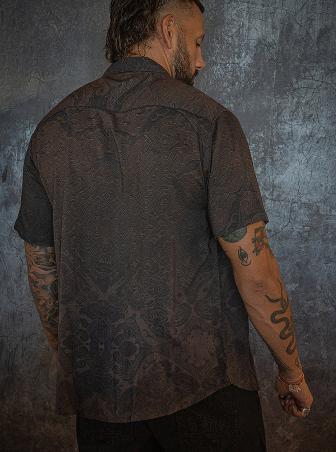 YACXI BAMBOO SHIRT MAYAN CODEX