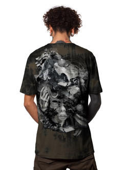 Mind Divers Dark Grey Tie Dye