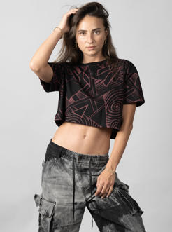 MOONA CROP BLACK