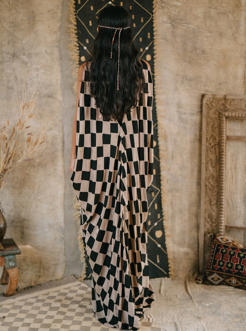 ATHENA DRESS-MUD DIAMOND