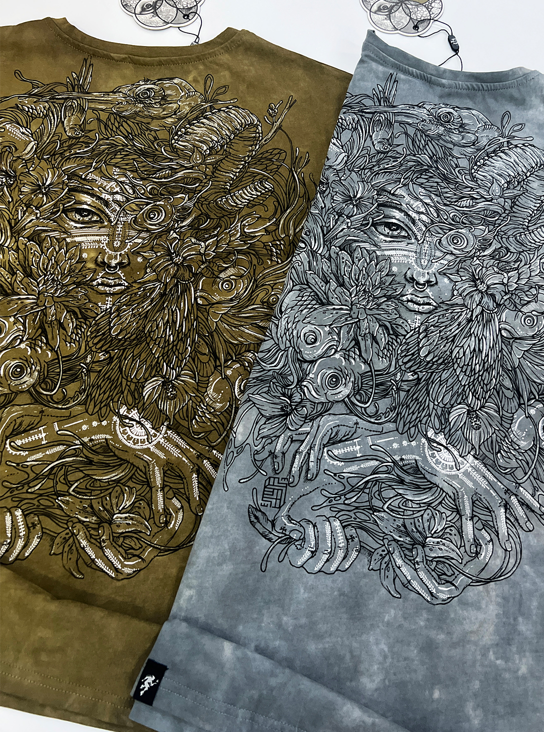 Mushi Master T-SHIRT TIE DYE STONE