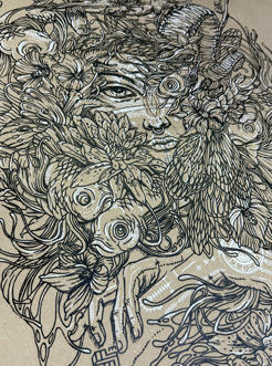 MUSHI MASTER HAND MADE PRINT