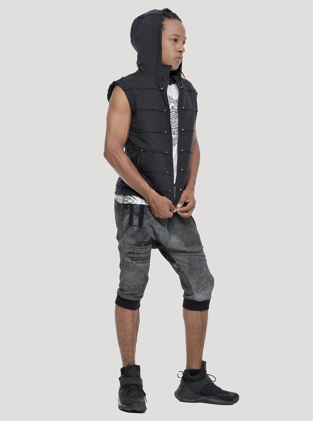 Moli MEN'S Vest BLACK