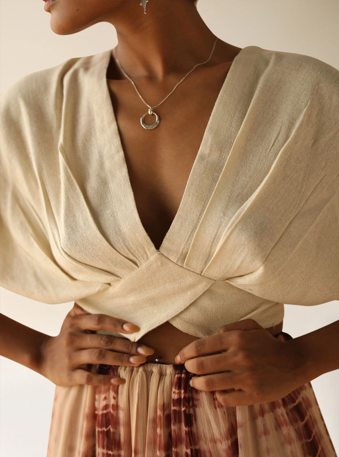 ALICE CROP TOP NATURAL