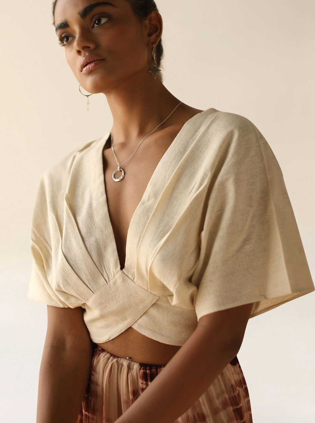 ALICE CROP TOP NATURAL