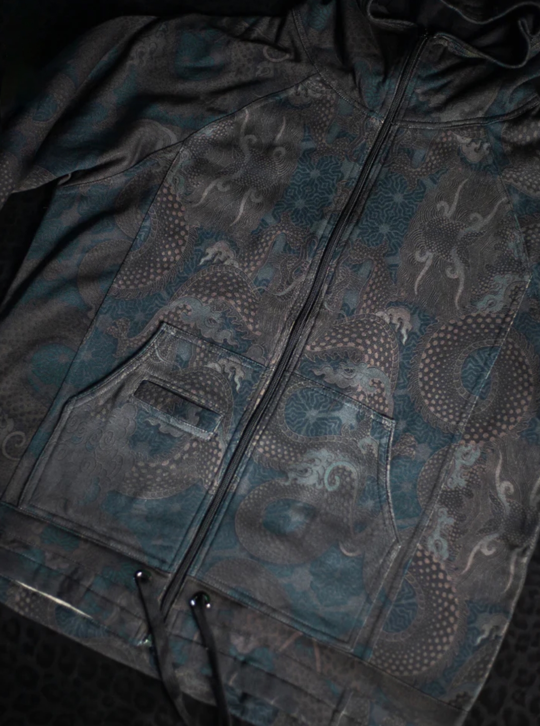 NEPTUNE FLEECE MEN HOOD-DRAGONS