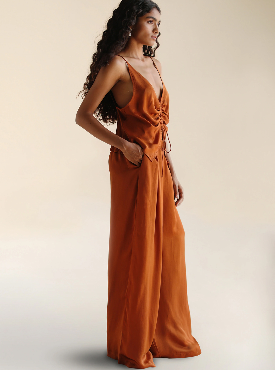 NOVA TROUSES CINAMON