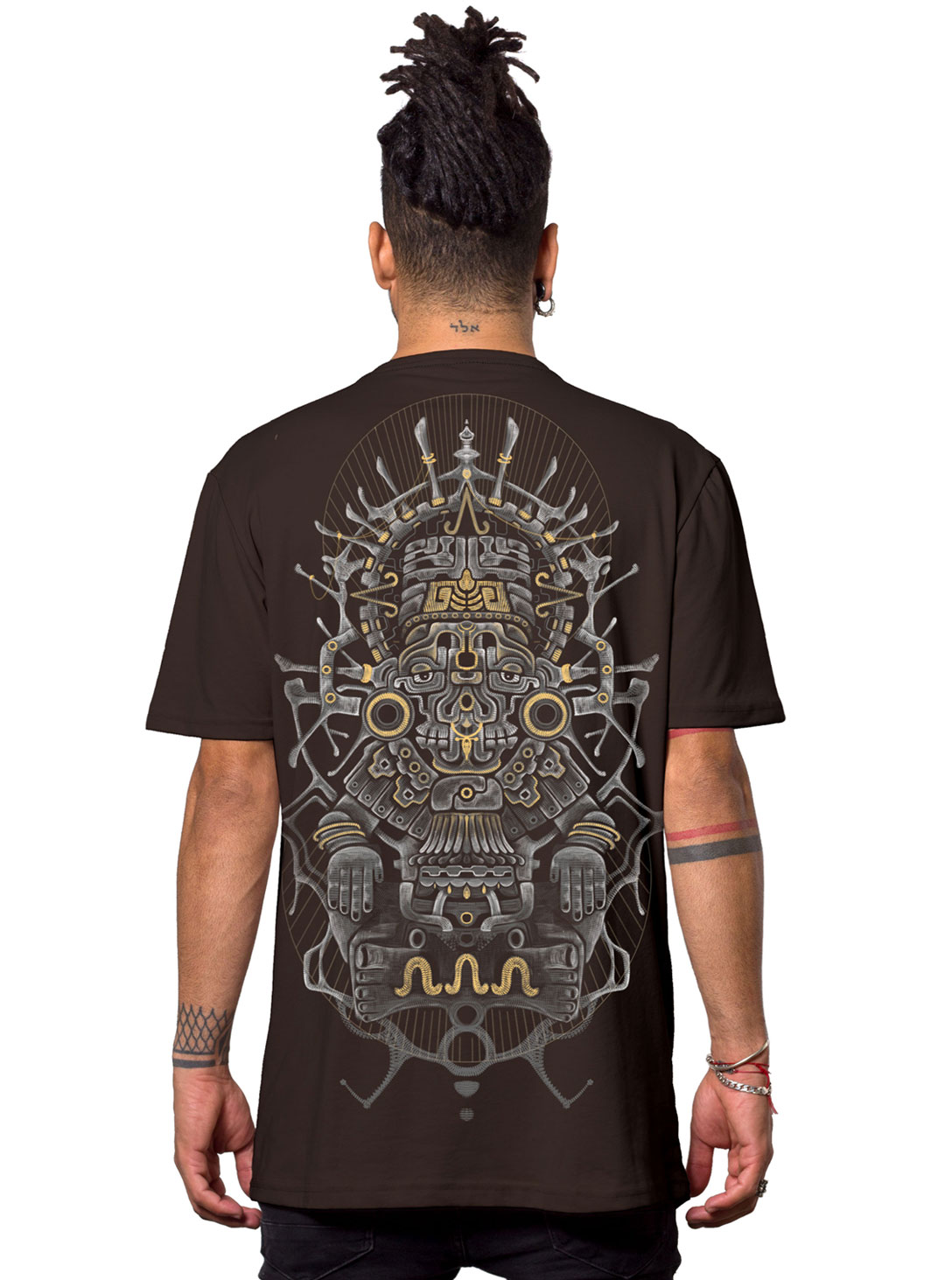 OLD GOLD BURGANDY BROWN