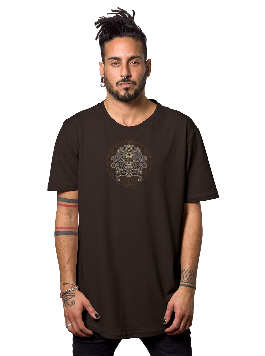 OLD GOLD BURGANDY BROWN