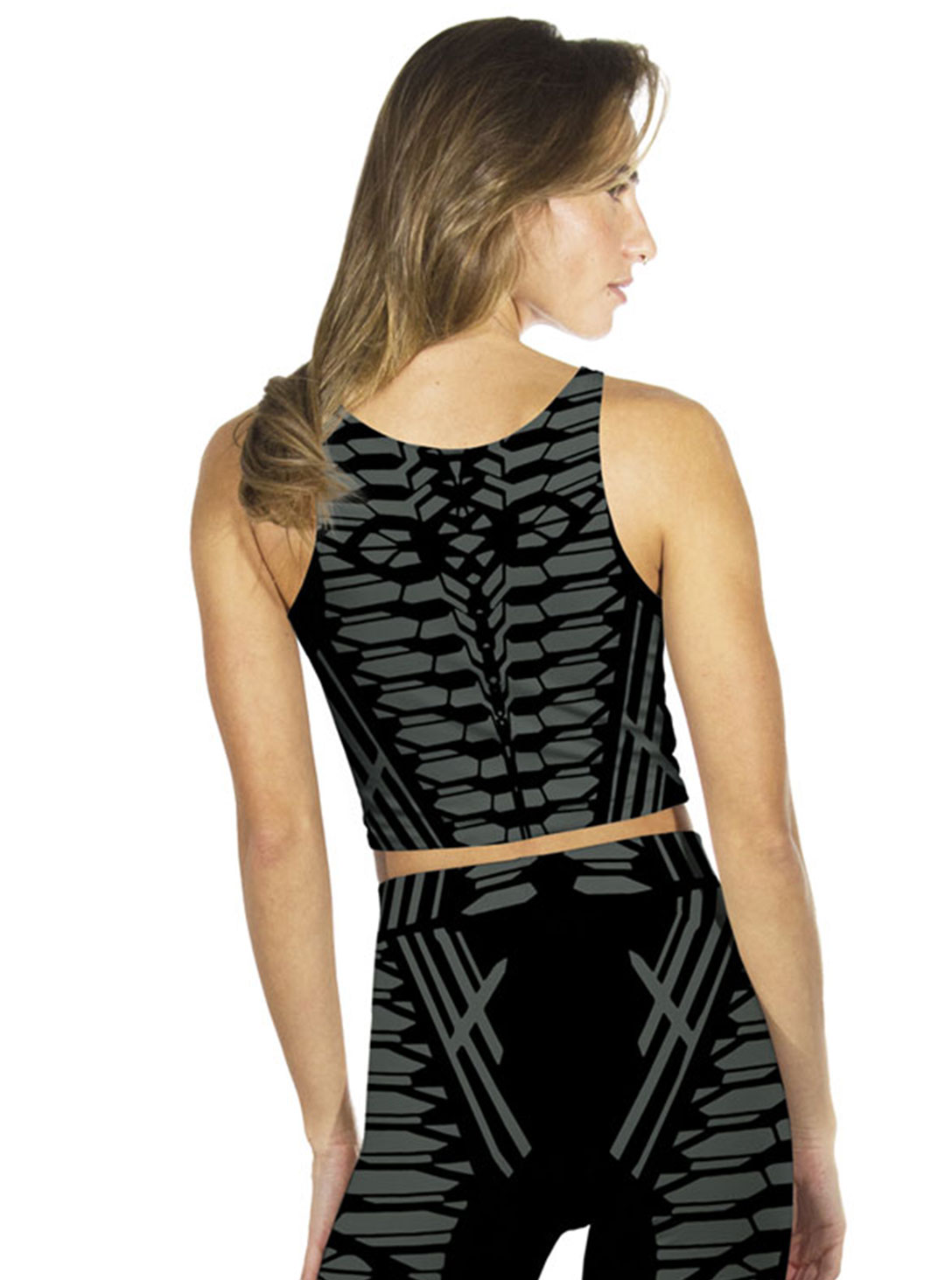 CYBER ROSE TOP OLIVE