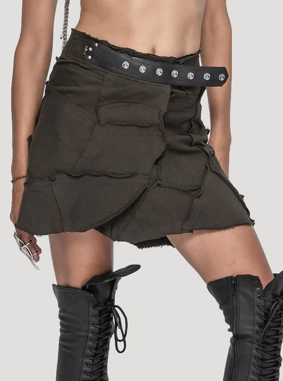 PECOA WOMEN'S VEG SKIRT OLIVE