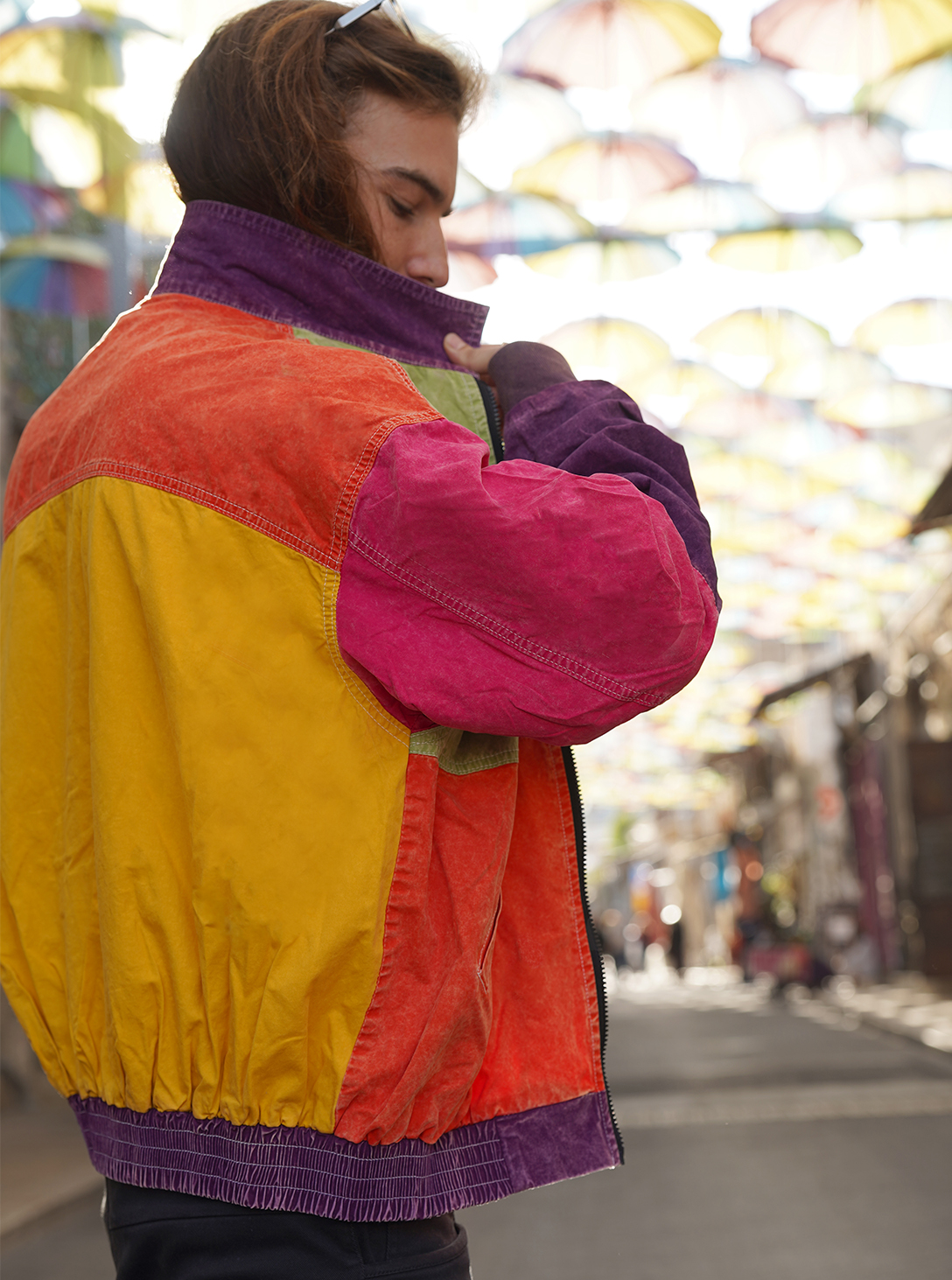 PATCH THEORY MULTI COLOR MEN JACKET