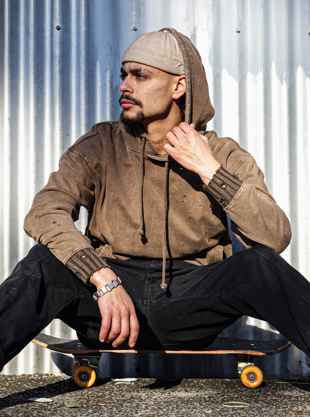 PAX MEN HOOD WASH BROWN