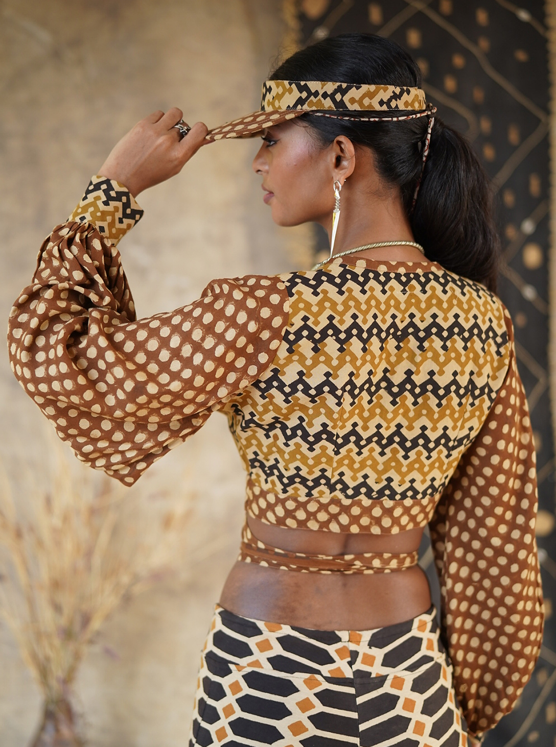 BALOON TOP-POLKA DOT IRANIAN