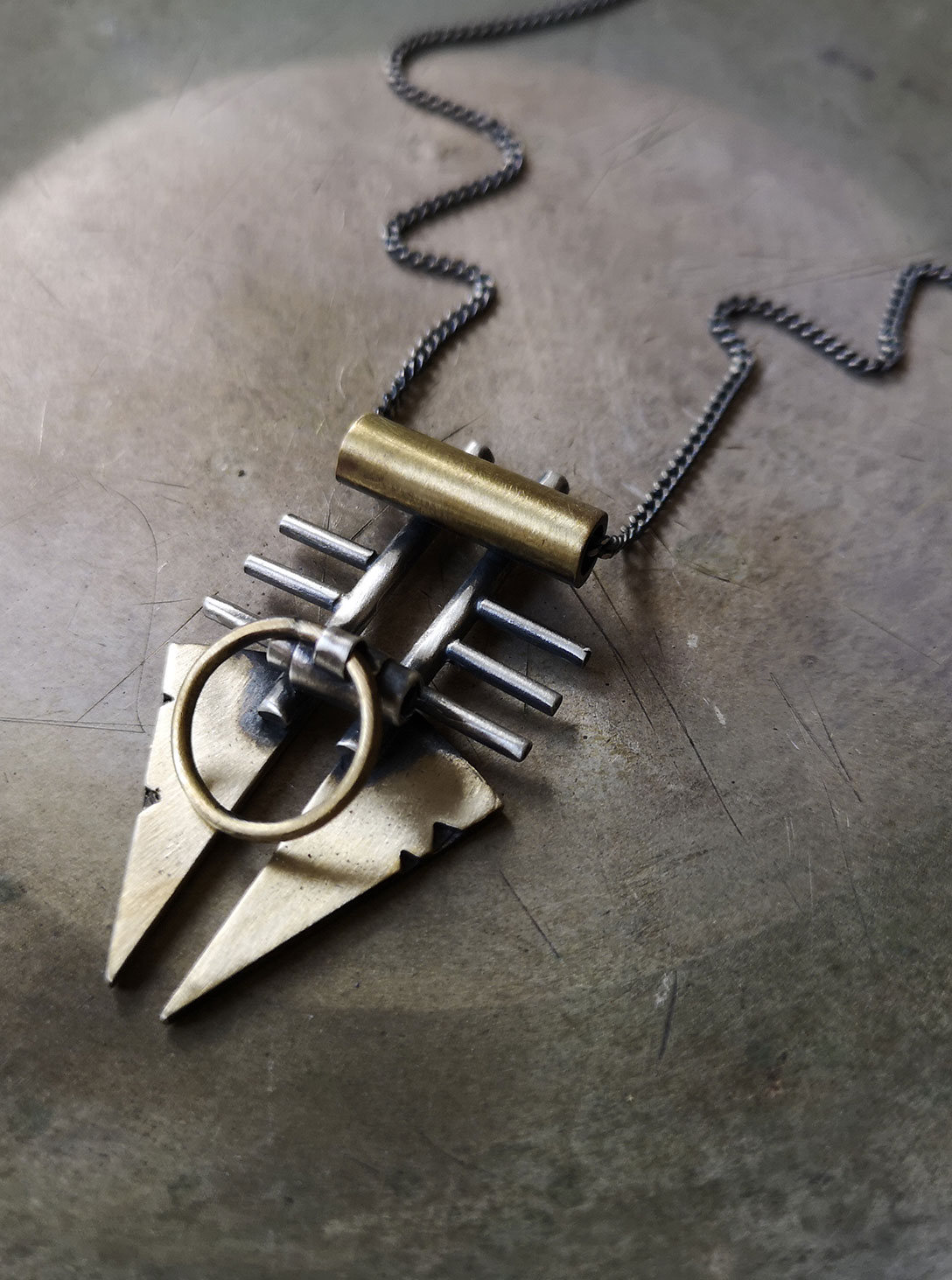 Praying Mantis Necklace