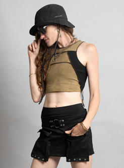 PULSAR WOMEN TANK STONE TIE DYE