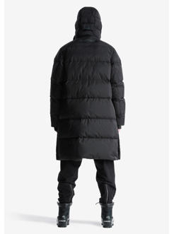 LONG PUFFER COAT BLACK