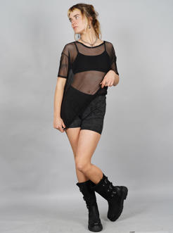 REPTILIA SHORTS BLACK
