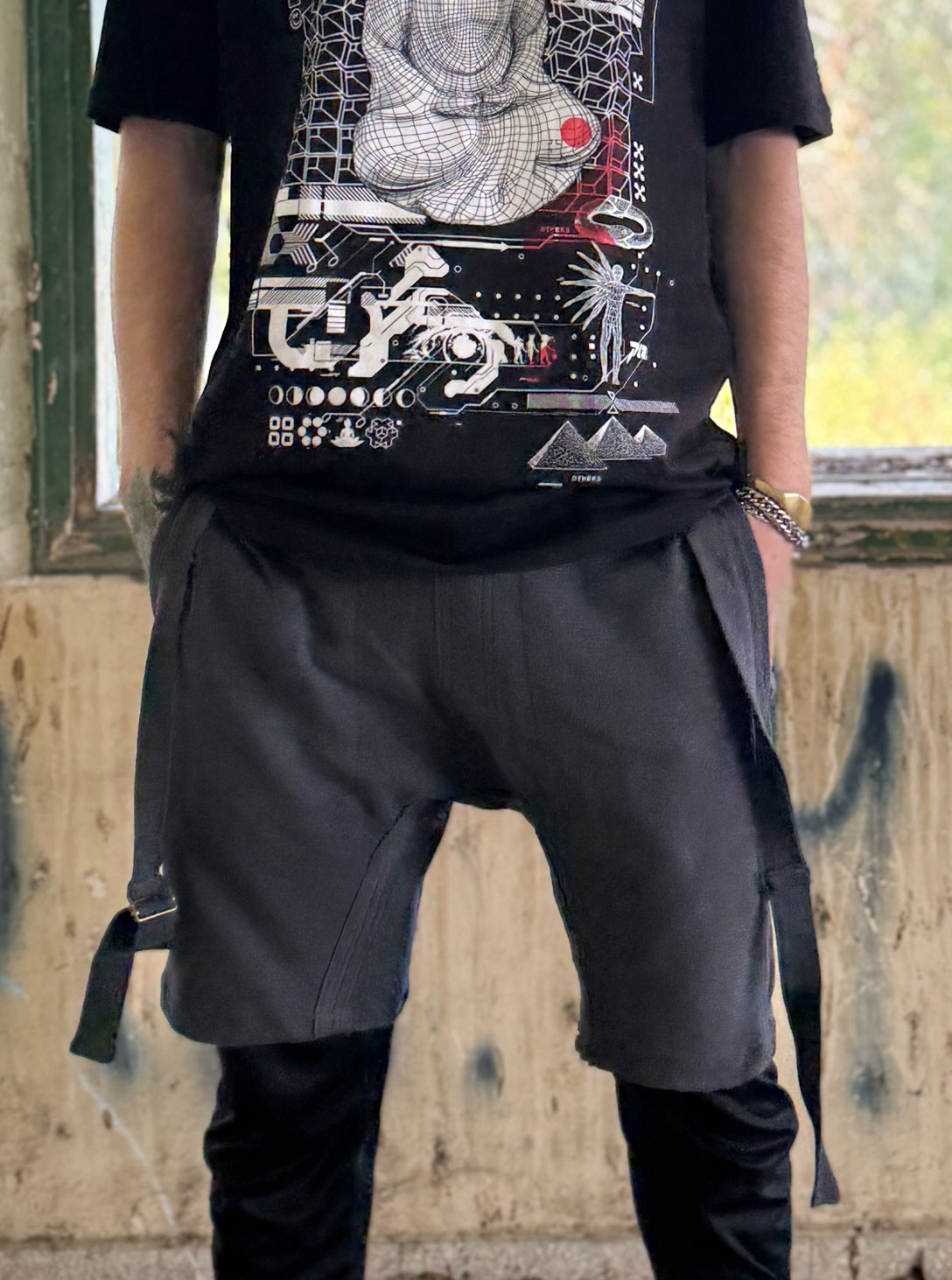 RUQ Short Men Pants GREY  