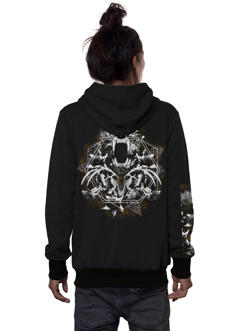 SABERTOOTH HOODIE BLACK