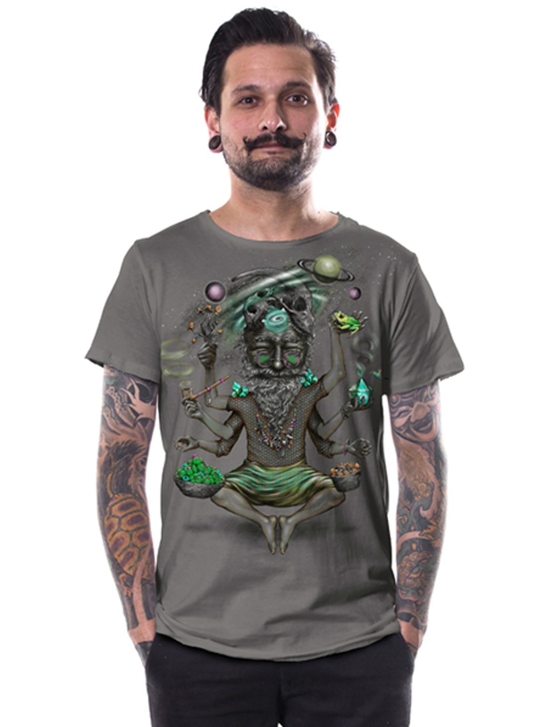 SABOOSH MEN'S T-SHIRT STONE