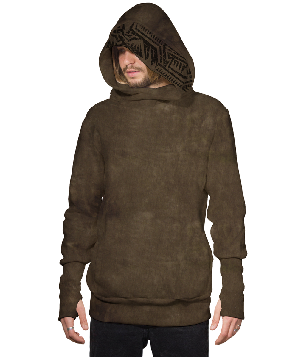Horizon Wash Olive Men Hood