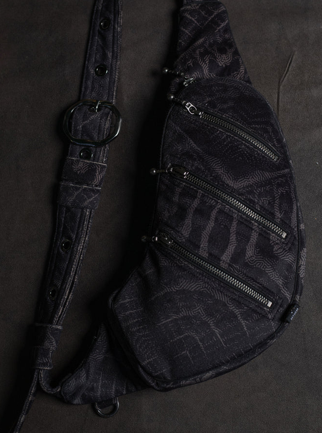 BOTTA BAG-VELVET FAW SANDOKAN LAVA