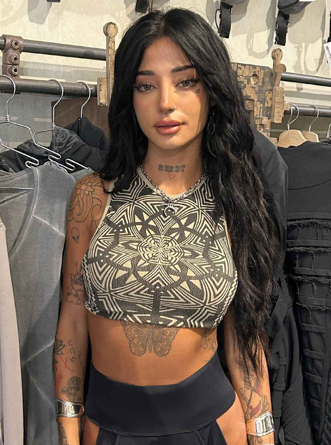 SANGHAYA WOMEN TOP WASH ROCK