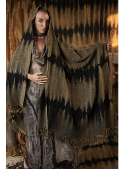 SARONG feather green