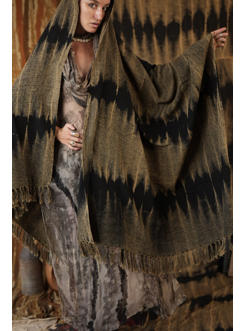 SARONG feather green