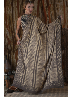 SARONG zebra gold