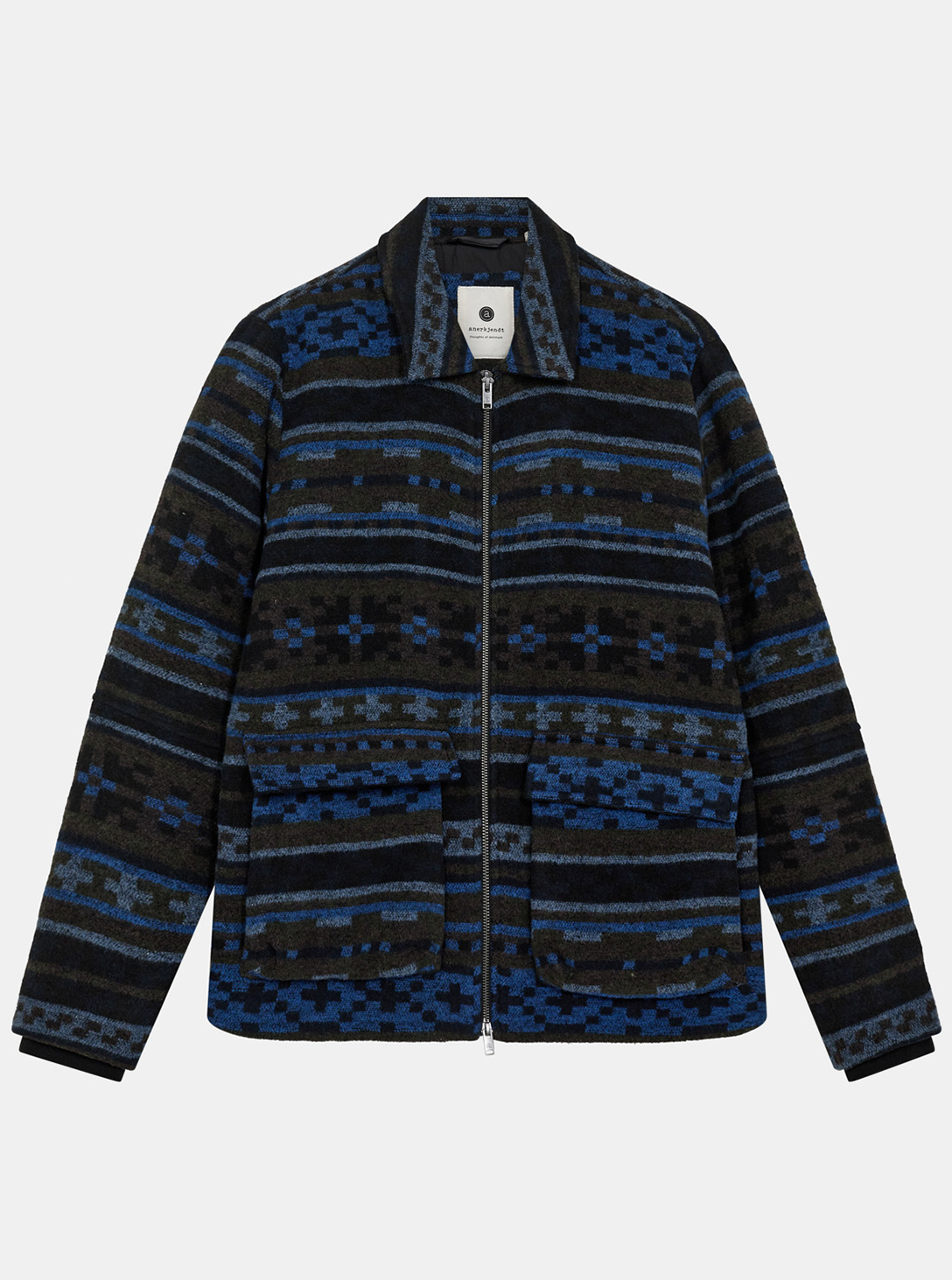 AKBRUCE MEN WOOL JACKET-SKY CAPTAIN