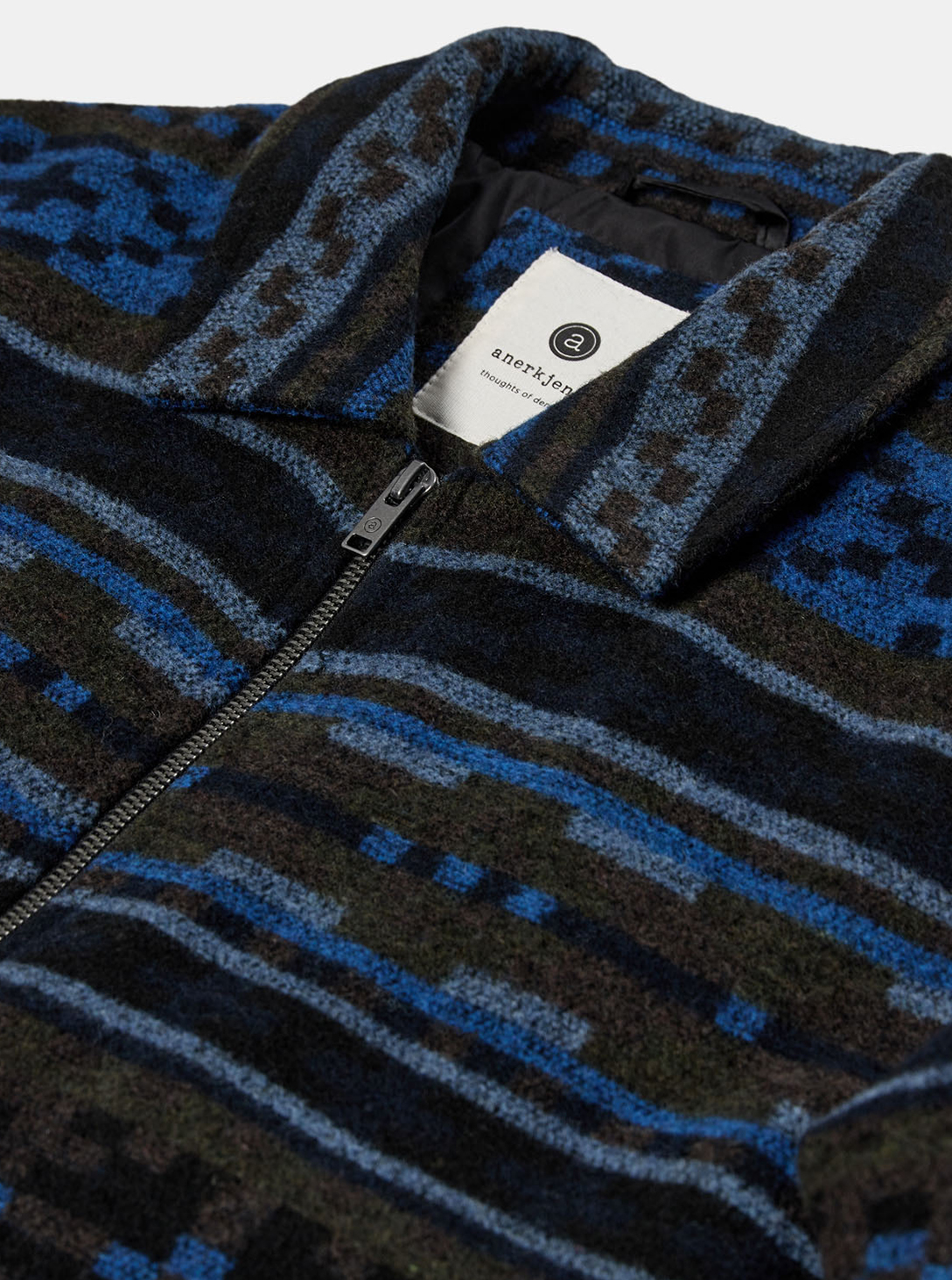 AKBRUCE MEN WOOL JACKET-SKY CAPTAIN