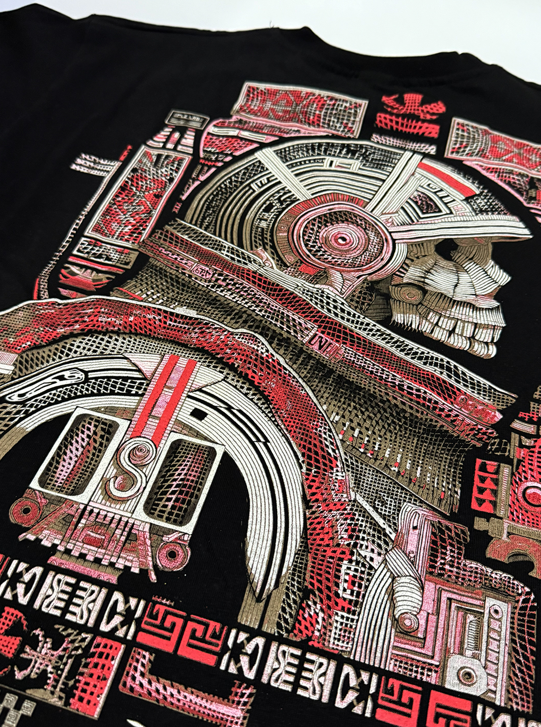 SNAP OVERSIZE T-SHIRT BLACK