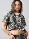 SOLOMANTRA CROP WHITE WASH