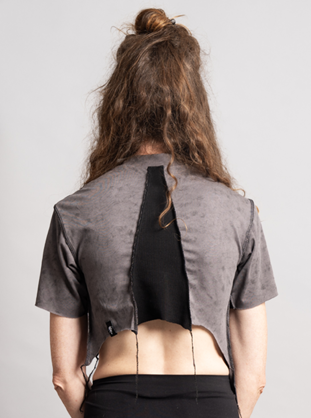 SONIC WOMEN CROP TOP GALAXY GREY