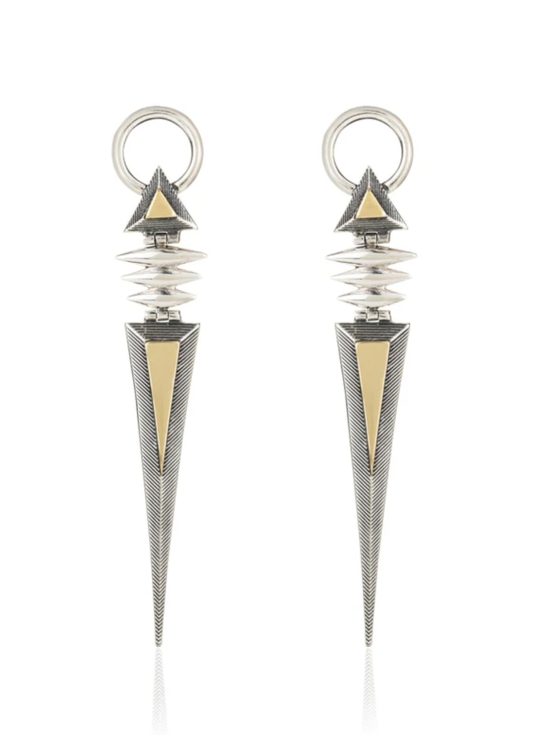 Sumerian Hoop Silver