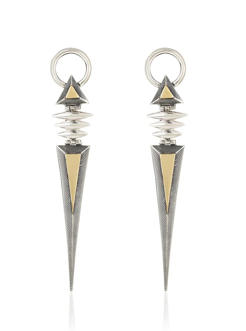 Sumerian Hoop Silver