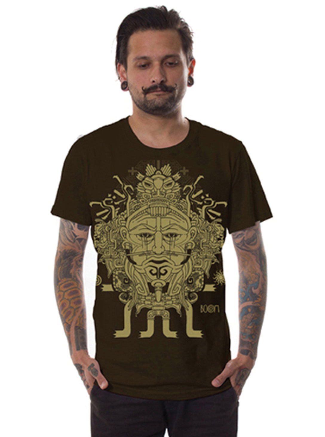 Shaman Head Dark Brown 