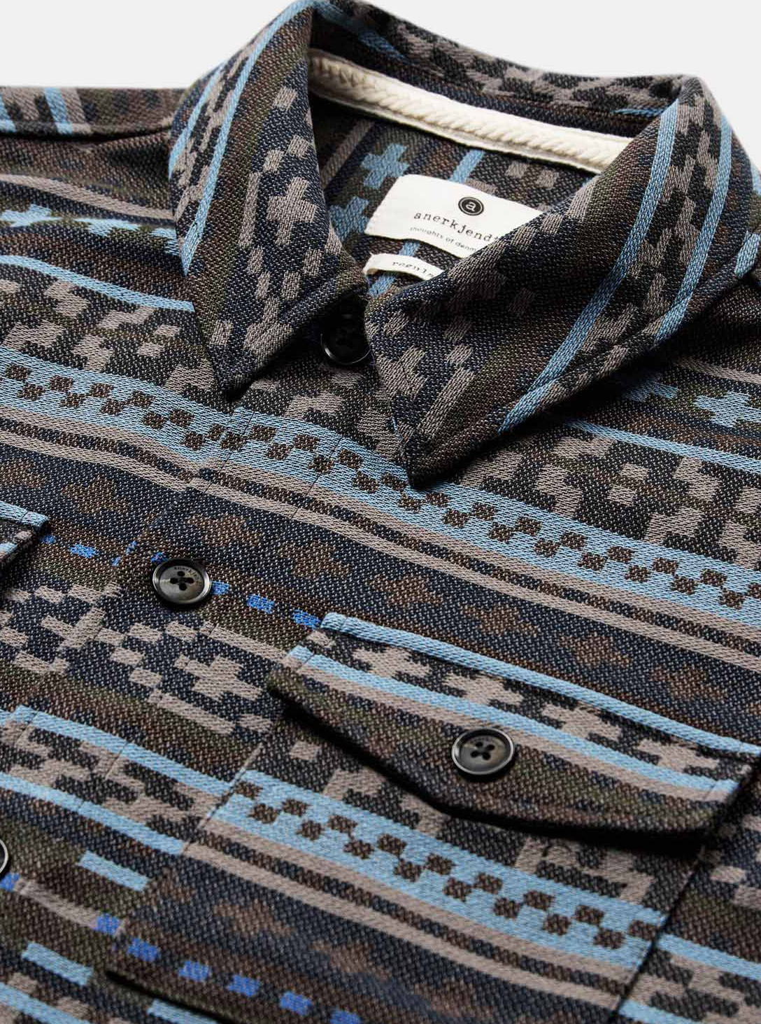 AKOSCAR MEN OVERSHIRT - Sky Captain