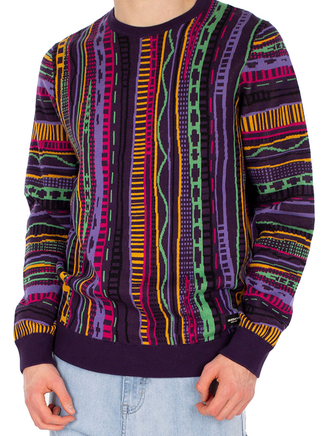 THEODORE KNIT DARK PURPLE