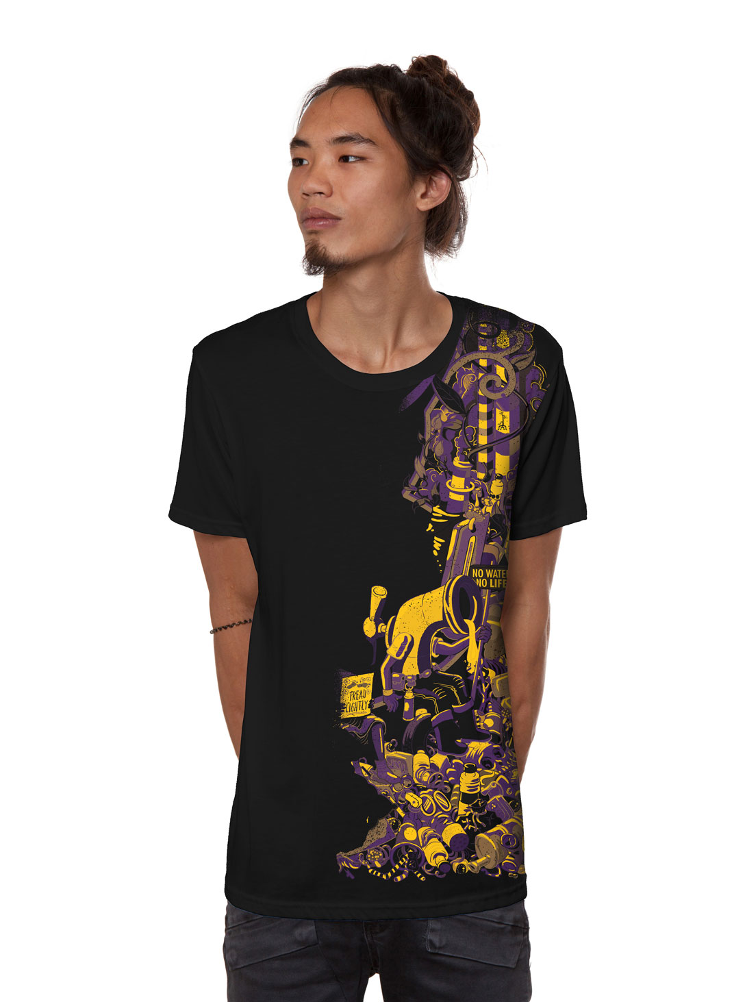 TIME IS UP T-SHIRT BLACK-BOOM FESTIVAL