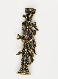 totem yellow brass