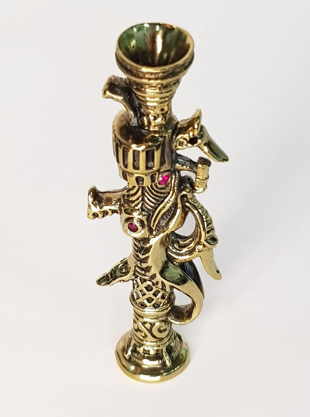 totem yellow brass