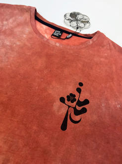 TSURU RED TIE DYE