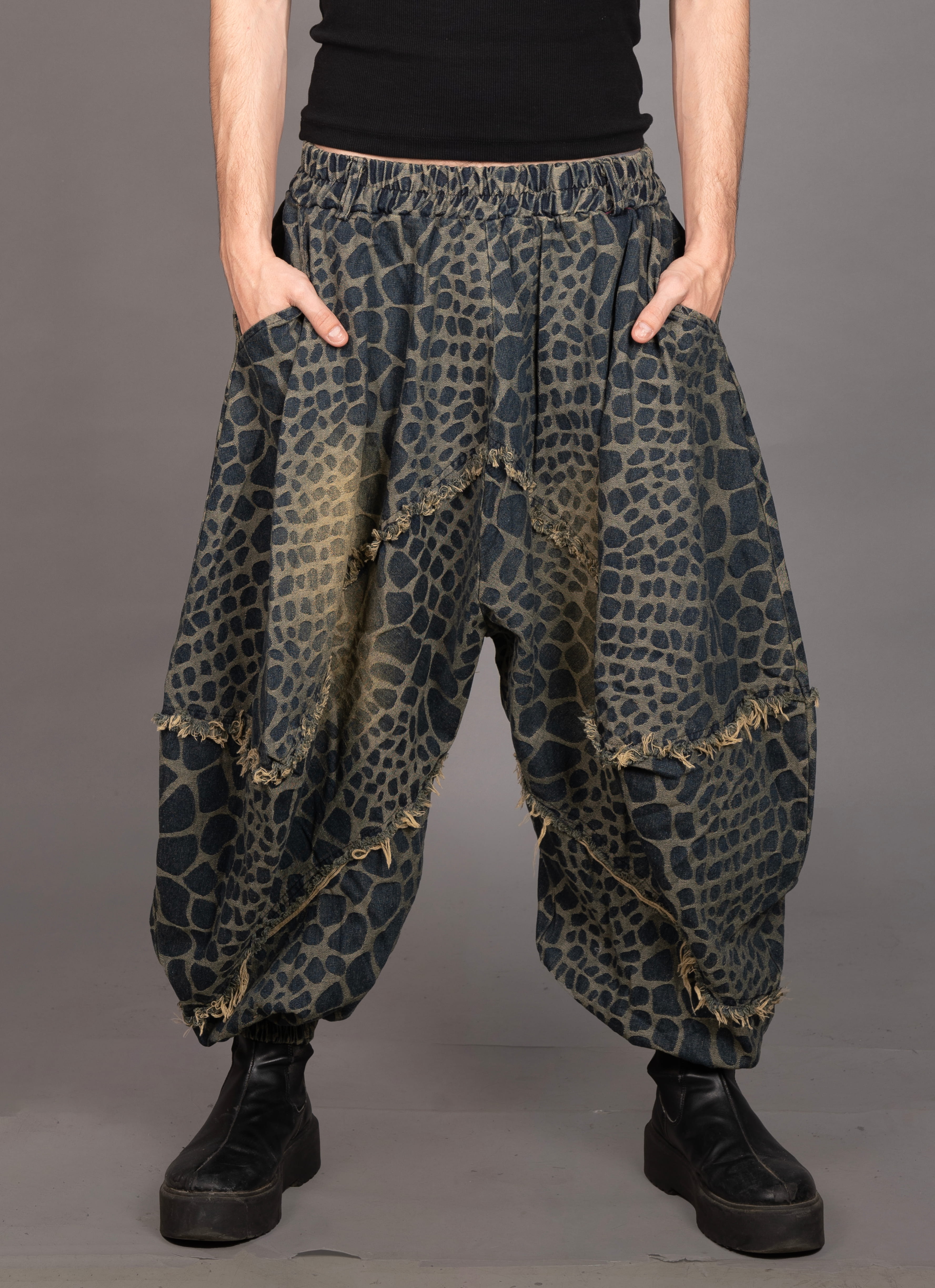 TURMERIC TEMPLE MEN'S PANTS