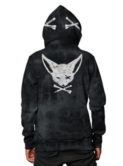 Twizy Black  TIE DYE Hoodie