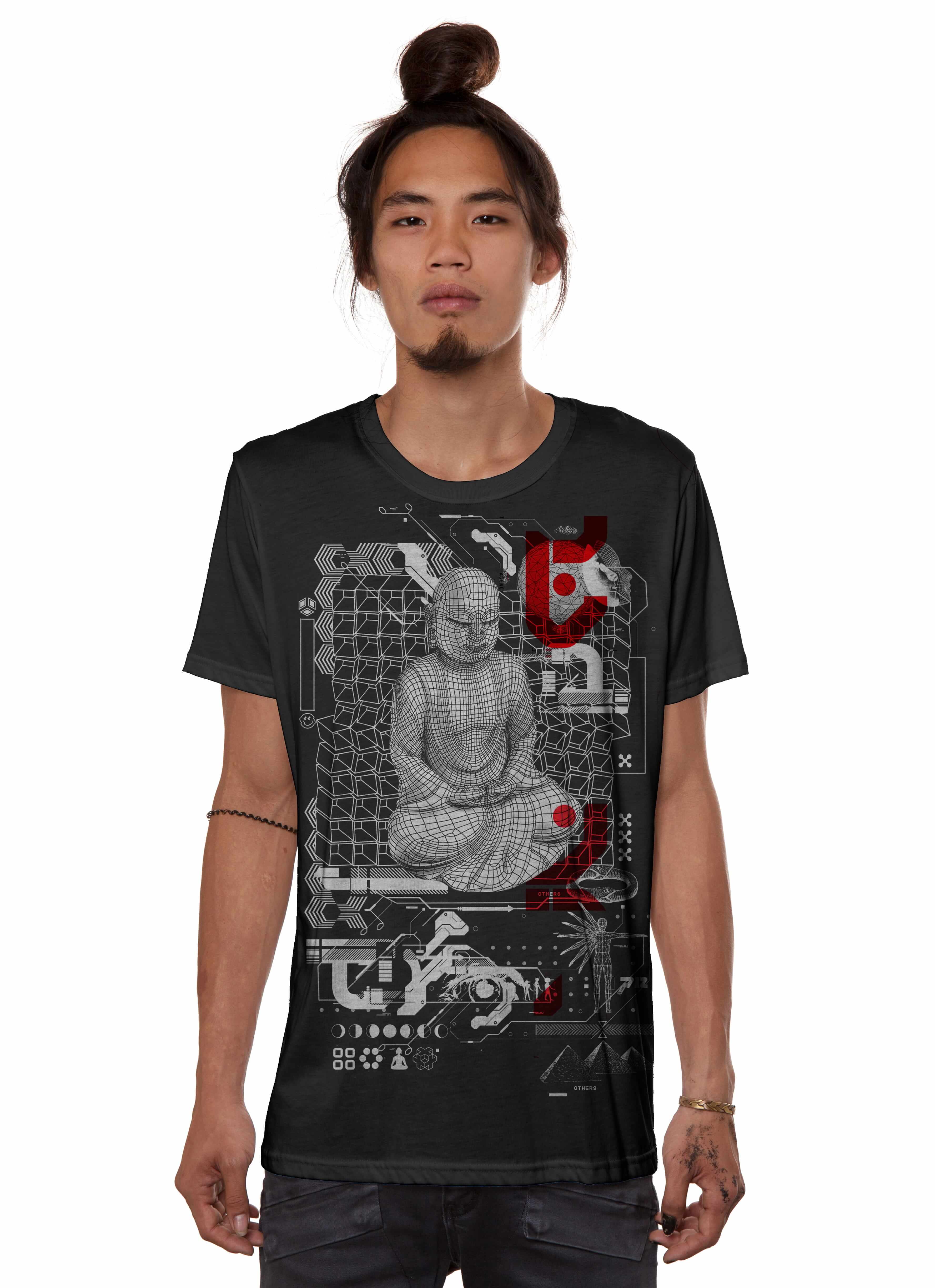 UNREAL MEN'S T-SHIRT DARK GREY