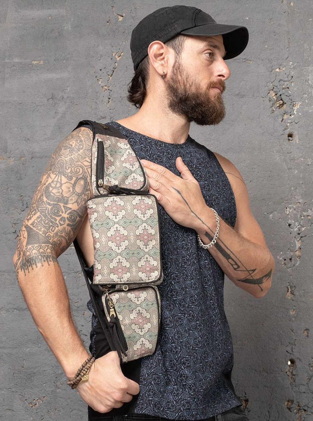 SHIPIBO KENE MULTI POCKETS UTILITY BELT